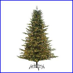 114-DLG-70FLW3K8 Artificial Pre-Lit Christmas Tree, Dalton Fir, 800 LED Warm