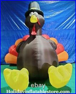 11' Air Blown Inflatable Giant Thanksgiving Turkey B071