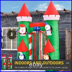 11ft Christmas Inflatable Arch LED Lighted Outdoor Giant Yard Party Decoration