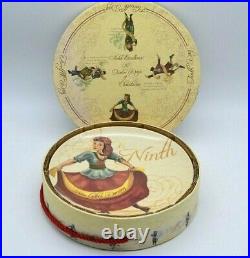 12 Days Of Christmas Noble Excellence NEW IN BOX/TAG 12 Dessert Salad Plates