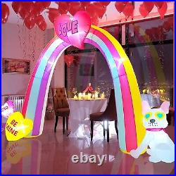 12 Ft Valentine's Day Arch Lighted Inflatable Outdoor Decorations Clearance NEW