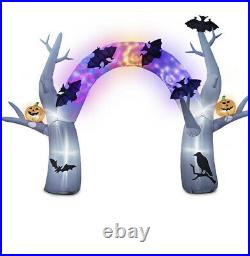 12ft Halloween Animated Sounds & Lights Archway Airblown Inflatable Yard Decor