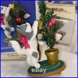 13 VTG Hallmark Mischievous Kittens Collection Christmas Ornaments 1999-2012