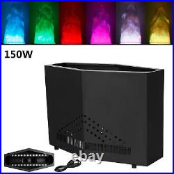 150W RGB 3in1 LED Fake Fire Light DMX Stage DJ 3D Fake Flame Light Lamp Effect
