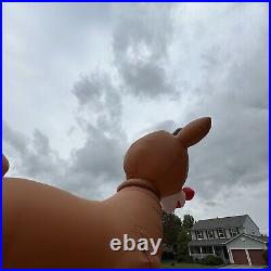 15 Foot Tall Christmas Rudolph Reindeer Inflatable by Hammacher-Schlemmer