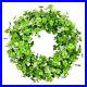 17_7_St_Patrick_s_Day_Wreath_Four_Leaf_Clover_Wreath_Green_Leaves_White_01_mz