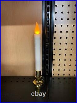 17x Sylvania Battery-Operated 4 Flickering LED Candles Flicker Flame Auto Timer