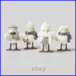 18 Pc Wondershop 2021 Winter Holiday Outdoorsy Fabric Birds w Minis Spritz New