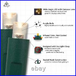 1,250 LED Christmas Mini Lights Bulk Economy Pack 25 Holiday Tree Light Sets