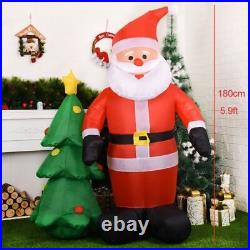 1.8m Christmas decoration inflatable Santa Claus snowman inflatable toy outdoor