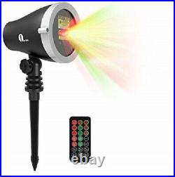 1byone Christmas Outdoor Laser Light Projector with Wireless Remote Controller
