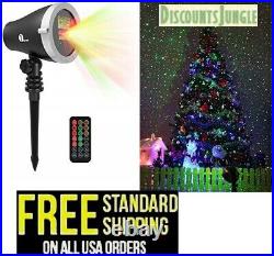 1byone Christmas Outdoor Laser Light Projector with Wireless Remote Controller