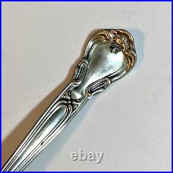 2001 Gorham Sterling Silver Spoon Snowflake Serving Chantilly Holiday Collector