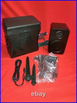 2008 Gemmy Christmas Holiday Light Show Control Box Outdoor Speaker Music Sync