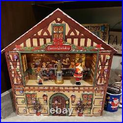2012 Mr. Christmas Advent calendar With Box Plays 25 Songs Working Excellent READ