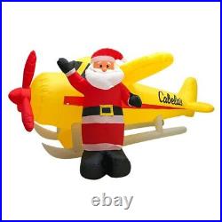 2021 LED Air Inflatable Santa Claus Snowman Elk Outdoor Garden Airblown New Year