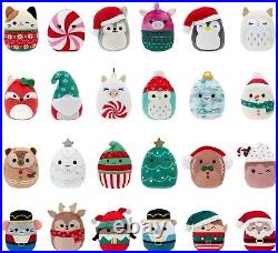 2023 Squishmallows Squishville Advent Calendar Christmas Holiday 24 2 Inch Plush