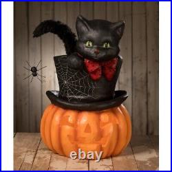 20 Bethany Lowe Top Hat Black Cat Luminary JOL Spider Surprise Halloween Decor