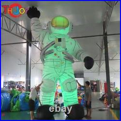 26ft 8m Tall Giant Inflatable Astronaut With LED Light / Lighting Astronaut ul#