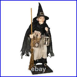 28 Bethany Lowe Vintage Griselda Witch Lantern Figure Retro Halloween Decor