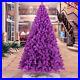 2_3_4_5_6_7_8_FT_Purple_Christmas_Artificial_Tree_Undecorated_Festival_Holiday_01_qzgn