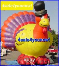 32 Foot Inflatable Turkey With Led Lights Custom Made New