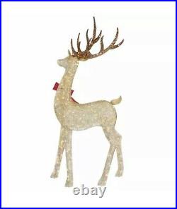 37in (96cm) Indoor / Outdoor Christmas Reindeer Family Set of 3 with LED Lights