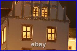 3D-Schwibbogen 72cm Castle-Xmas Schwarzenberg Erzgebirge + Free Lanterns