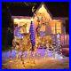 3_Piece_420_LED_Lighted_Christmas_Deer_Family_Set_Outdoor_Yard_Decor_Holiday_01_pon