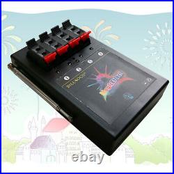 48 cues fireworks firing system 500M wireless remote control ABS Waterproof Case