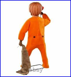4.3' Moving & Laughing Sam From Trick'r Treat Animatronic Halloween Decoration