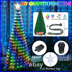 4-6ft Artificial LED RGB Programmable Pixel Christmas Tree+ Light APP Control