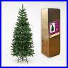 4_8Ft_Green_Artificial_Christmas_Tree_Slim_Pine_Pencil_Tips_Hinged_Branches_Xmas_01_oc