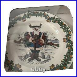 (4) Spode Christmas Tree Annual Collector Plate Lot New in Boxes