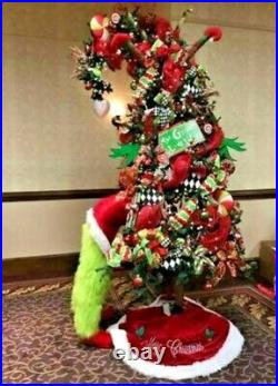 4ft Grinch theme Classic Bent Whoville Christmas Tree! SAME DAY EXPEDITED SHIP