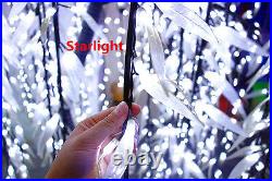 4ft LED Willow Weeping Tree Christmas Light Home Wedding Decor 480pcs LEDs White