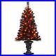 4ft_Pre_lit_Black_Christmas_Entrances_Tree_Potted_Xmas_100_Orange_LED_Lights_US_01_jqx