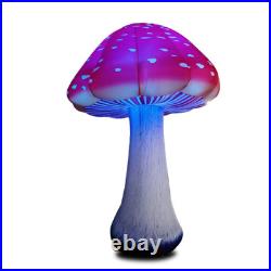 4m Full Printing Colored Giant Inflatable Mushroom for Theme Park, Event, Part s