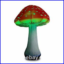 4m Full Printing Colored Giant Inflatable Mushroom for Theme Park, Event, Party