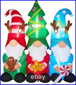 5.3 FT High Gnome Christmas Inflatables, Inflatable Christmas Decoration Outdoor