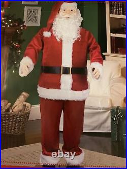 5.8 Foot Holiday Time Dancing Santa Claus Indoor Outdoor Christmas Prop Décor