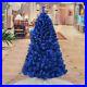 5ft_6ft_7ft_Christmas_Tree_Undecorated_Pink_Purple_Blue_Gold_Silver_Black_01_zwc