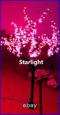 5ft LED Cherry Blossom Tree Light Home Wedding Garden Holiday Decor Pink Color