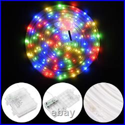 6Ft 182 LED Spiral Christmas Tree Light Star Multi-color Decoration Lamp 2 Pack
