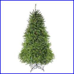 6Ft Artificial Christmas Tree Premium LED 8 Light Changing Modes & Stand