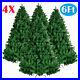 6Ft_Premium_Christmas_Tree_Pine_Hinged_Artificial_Holiday_Tree_Xmas_Decoration_01_riu