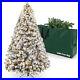 6_5_7_5ft_Pre_lit_Christmas_Tree_Artificial_Snow_Flocked_for_Holiday_Decoration_01_vucq