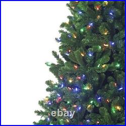 6.5ft Christmas Tree Douglas Fir Color+Clear LED Pre-Lit, Artificial