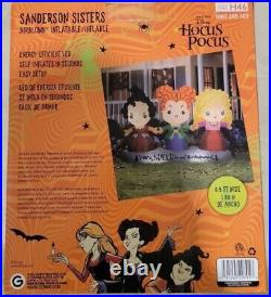 6.5ft Disney Hocus Pocus Sanderson Sisters Halloween Inflatable HomeDepot Rare