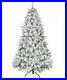 6_5ft_Pre_Decorated_Snow_Flocked_Christmas_Tree_Unlit_Artificial_Christmas_Trees_01_cxx